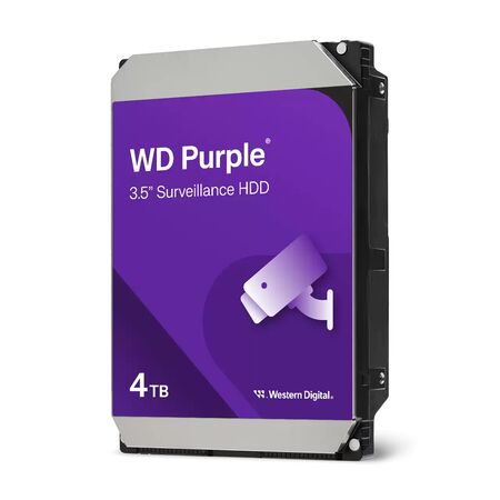 Disco duro interno Western Digital Purple 4TB para Videovigilancia SATA 3.5"