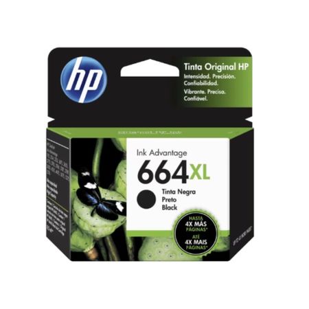 Cartucho HP 664XL Black Ink Cartridge