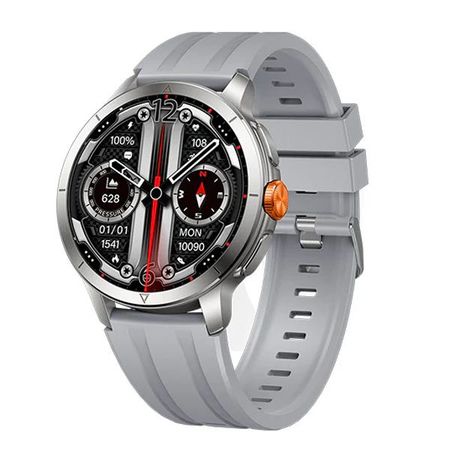 Smartwatch Udfine Power 2 1.6" Amoled IA Bluetooth Plateado