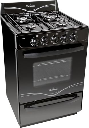 Cocina Florencia Multigas 4 Hornallas 5517F Negro