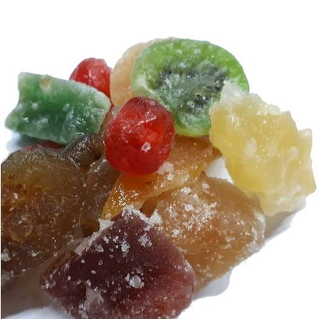 FRUTA GLASEADA (FRUTOS SECOS) X 500 GRS