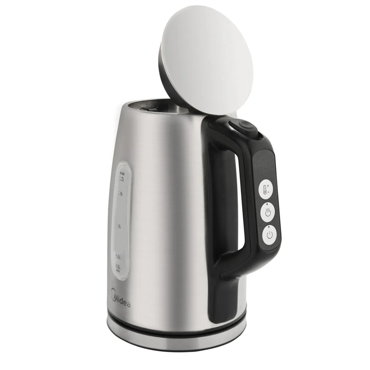 Pava electrica Midea 1.7lts digital inox - Vista 3