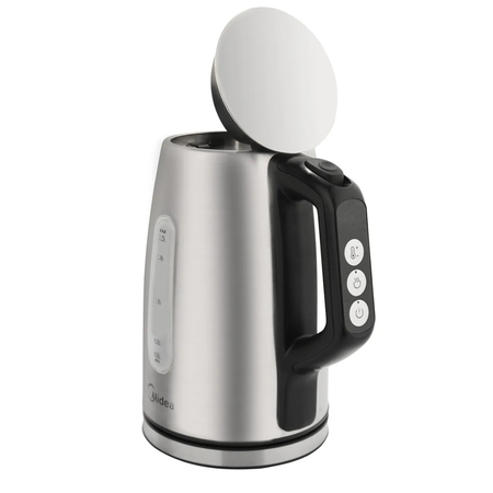 Pava electrica Midea 1.7lts digital inox