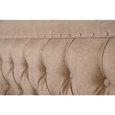 RESPALDO de cama CAPITONE SIMPLE TACHAS 200X120 Beige