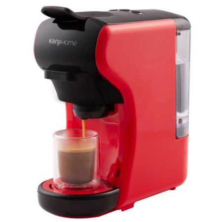 CAFETERA ELECTRICA KANJI KJH-CM1500MC01 MULTICAPS ROJA - 4604483