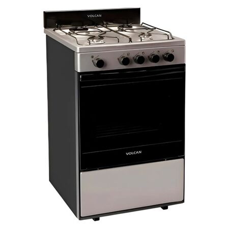 Cocina Volcan 87679V 55Cm Acero Multigas Facil Limpieza
