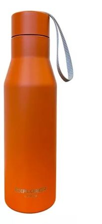 Botella Termica Deportiva De 750ml Explorer Apolo Inoxidable Naranja