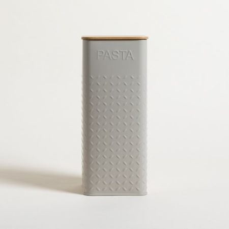 LATA CUADRADA TAPA BAMBOO GREY PASTA