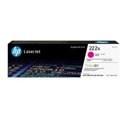 Toner HP 222A Magenta LaserJet Toner Cartridge
