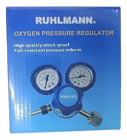 Válvula Reguladora Ruhlmann Oxígeno M14 x 1.5 Cauda