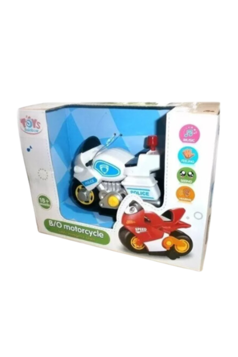 Moto De Juguete Con Musica Wd 3706b Rainbow - Vista 3