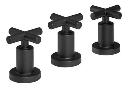 Griferia Baño Peirano 70-190 Linea Black Velvet Bicomando