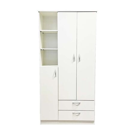 DESPENSERO MULTIUSO DE 3 PUERTAS MEGA 90 CM BLANCO