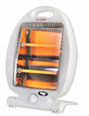 Estufa de Cuarzo Star Trak STI080 2Velas 800Watts