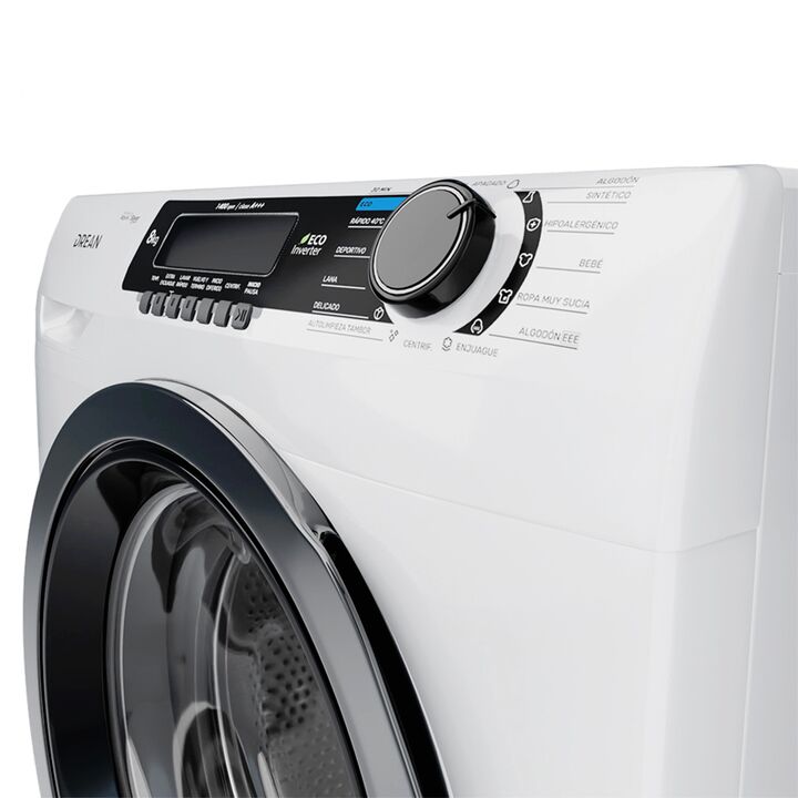 Lavarropas Drean LCFDR0814SB Blanco 8 Kg Inverter - Vista 8