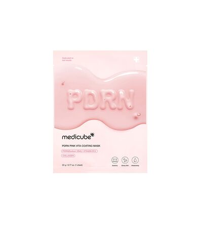 Mascarilla Para Iluminar Y Reafirmar Pdrn Pink Vita Coating Mask