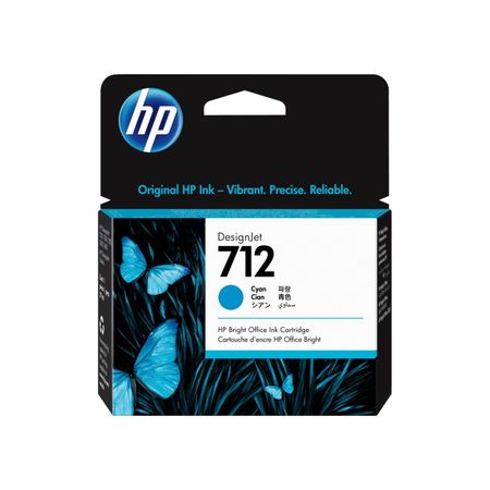 Cartucho HP 712 29 ml Cyan Ink Cartridge