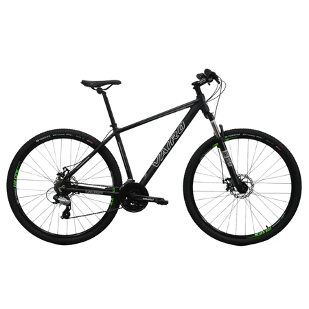 Bicicleta MTB Vairo XR 3.0 Alu R29 21V Talle L Black Disco Mec.