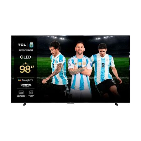 Smart TV TCL 98" QLED 98P8K Ultra HD Google TV