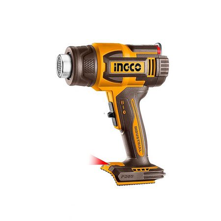 PISTOLA DE CALOR 30-550C 20V INDUSTRIAL INGCO HGLI2003