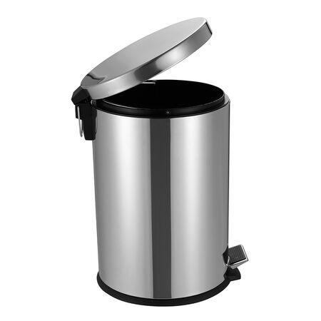 Tacho De Basura Gadnic 20L Acero Inoxidable Con Pedal