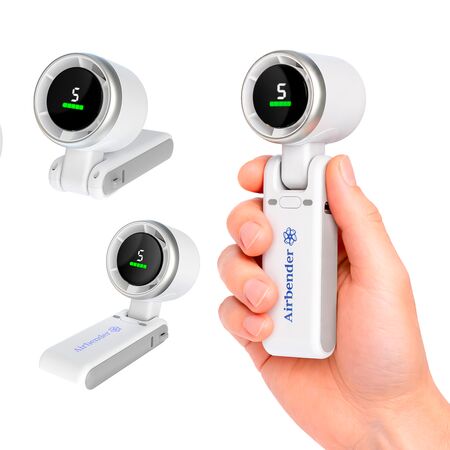 Mini Ventilador Turbo Portátil de Mano Recargable Cyclone Airbender