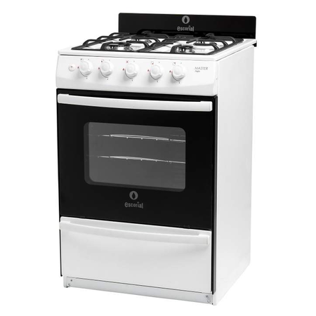 COCINA ESCORIAL MASTER STYLE 56 CM BLANCA CON LUZ Y ENCENDIDO (M. STYLE BCA)
