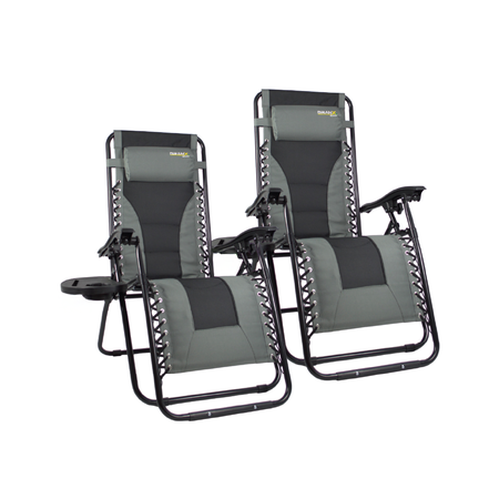Reposera  Gravity Acolchonada Plegable X2 Branx Gravedad Cero Mesa