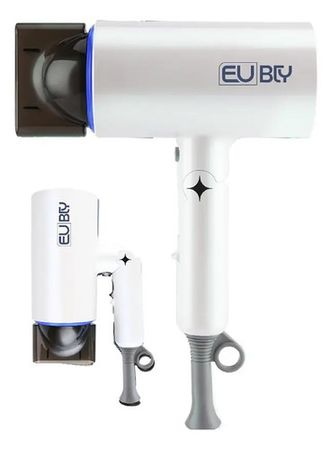 Secador De Cabello Eurobeauty Plegable Blanco EB-HDDC03I