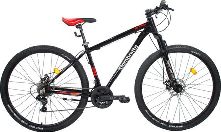 Bicicleta Mountain Bike Siambretta R29 T20 10 Pro Negro-Gris-Rojo