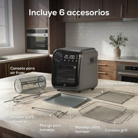 Horno electrico  Air Fryer Peugeot Poitiers PN EO251
