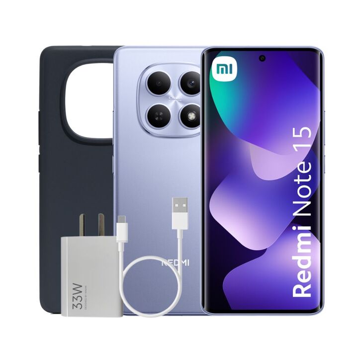 Celular Xiaomi Redmi Note 15 256gb 8gb Ram Purple - Vista 1