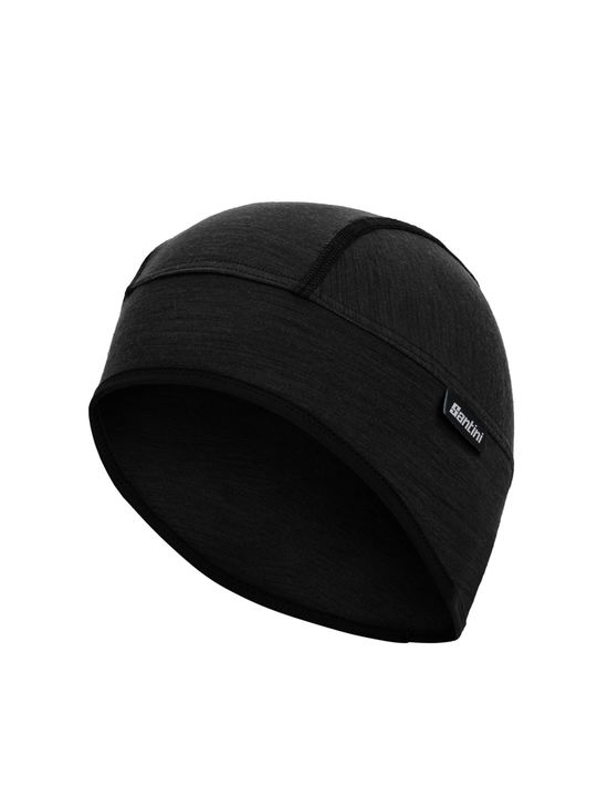 Gorro Santini Explorer Wool Unisex Ciclismo Negro - Vista 1