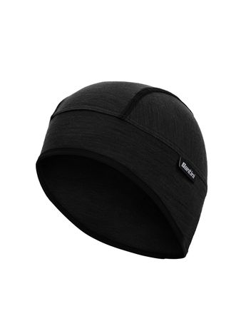 Gorro Santini Explorer Wool Unisex Ciclismo Negro