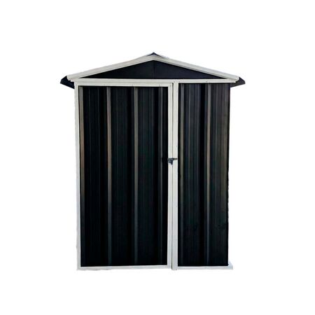 Armario Depósito Galpón de jardín 150x1x2 Calibre 28 Negro DON ACERO 