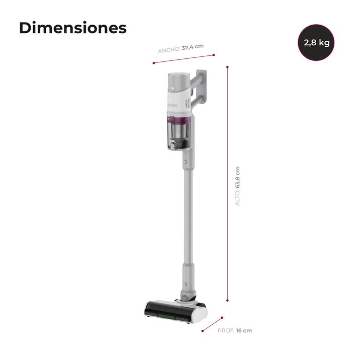 Aspiradora Vertical Atma ATST2025N Inalambrica 2 en 1 - Vista 2