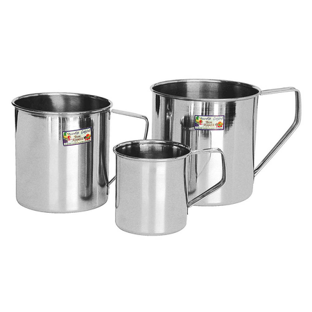 Set X 3 Jarros De Acero Inoxidable