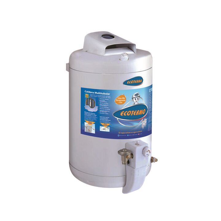 Termotanque Ecotermo 53 Lts Alta Recuperacion *GN* Conexion Superior - Vista 1