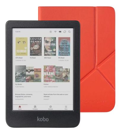 Kobo Clara Colour E-reader Rojo 16gb 6  Bluetooth Rojo