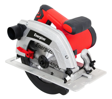Sierra Circular Energizer Ez1500cs 4800rpm Electrica 1400w Rojo 50hz