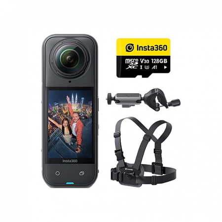 Insta 360 X5 Cycling Bundle Midnight Black