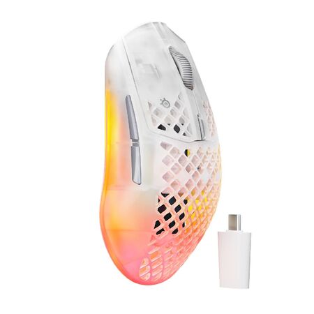 Mouse Inalámbrico Steelseries Aerox 3 Wireless Gen 2 - Ghost