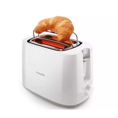 Tostadora Eléctrica Philips Blanca Hd2581/00