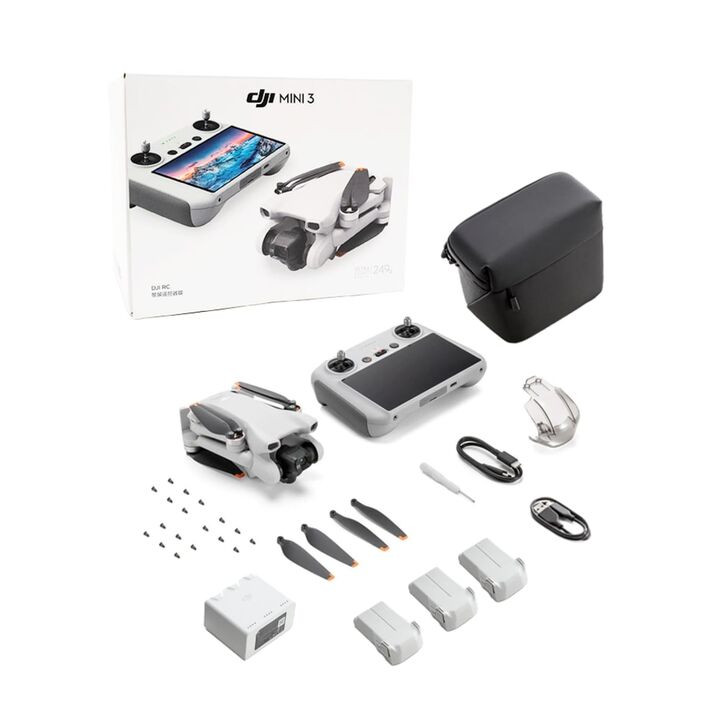 Drone DJI Mini 3 Fly More Combo (DJI RC) - Vista 7