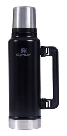 Termo Clasico 1.4 Lts. Asa Plegable Negro Stanley (10-08999-039)