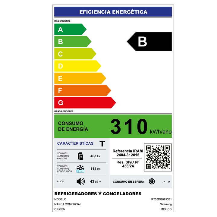 Heladera Samsung RT53DG6750B1BG 536L Black - Vista 11