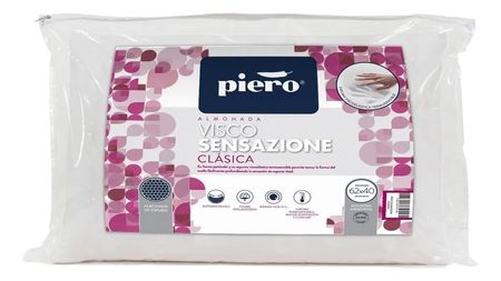 Almohada Piero Visco Sensazione Clásica 62x40 Memory Foam