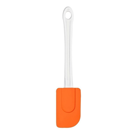 Espatula Silicona Naranja Reposteria Cocina Mango Plastico