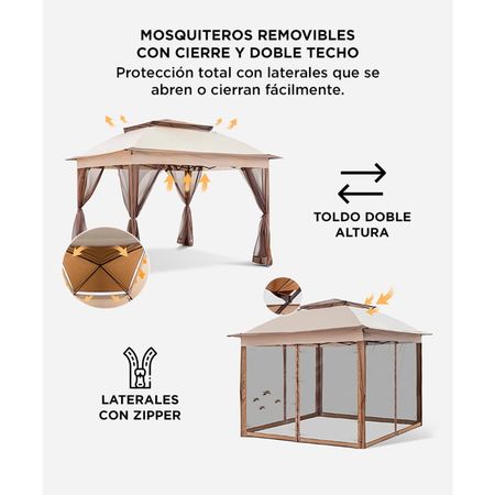 Gazebo Mosquitero Gadnic Gard Tienda de Sombrilla