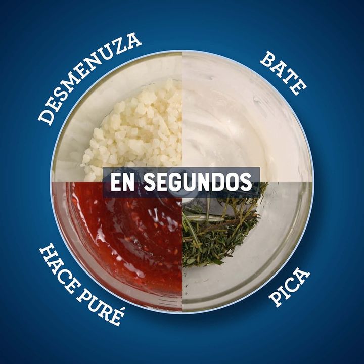 Mini picadora Oster 3 tazas con tazón de vidrio FPSTFP3340 - Vista 4